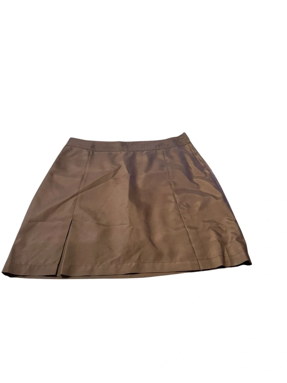 Athleta Brown Pleated Skort Size 10
